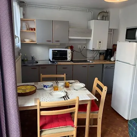 아파트 Maison Au Calme, Terrasse Privee, 200m Plage